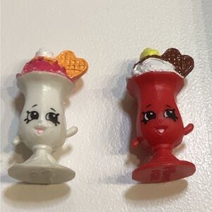 Shopkins Season 3 Suzie Sundae Sweet Treats Set Of 2 #3-066/057 Rare